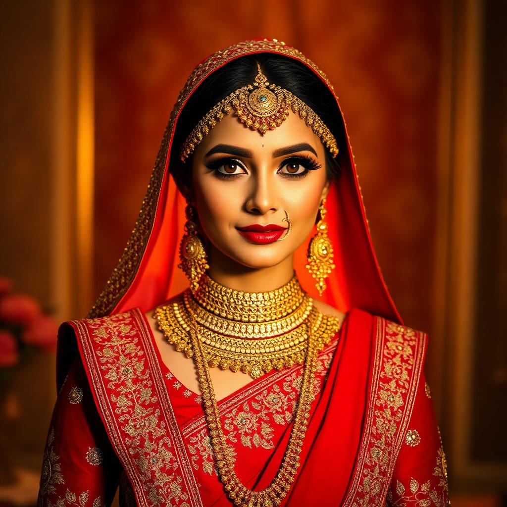 Bridal heritage portrait